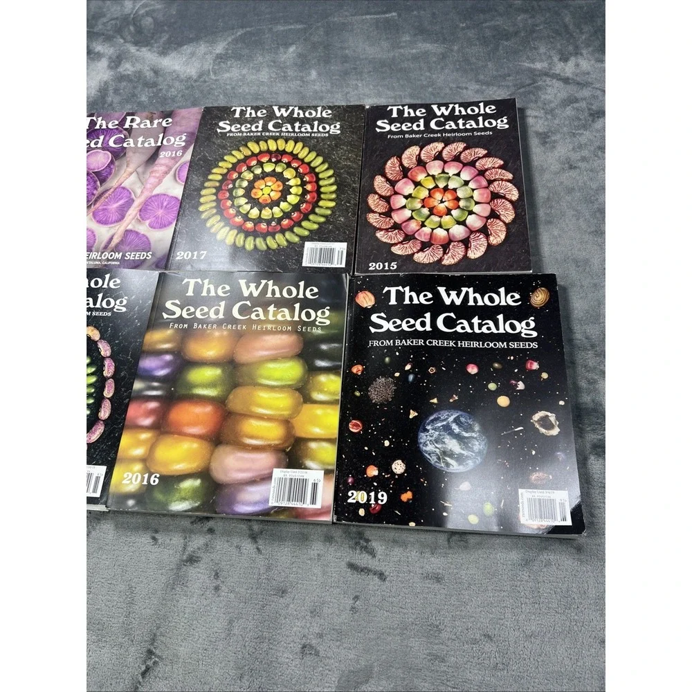 The Whole Seed Catalog Baker Creek Heirloom 2015-2019 Plants Gardening Farm Grow